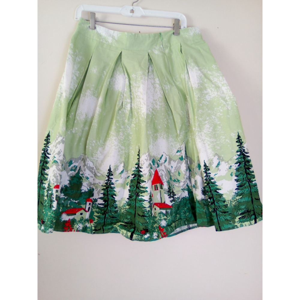 AYLI CHRISTMAS SKIRT SIZE 14 XL - Picture 10 of 11